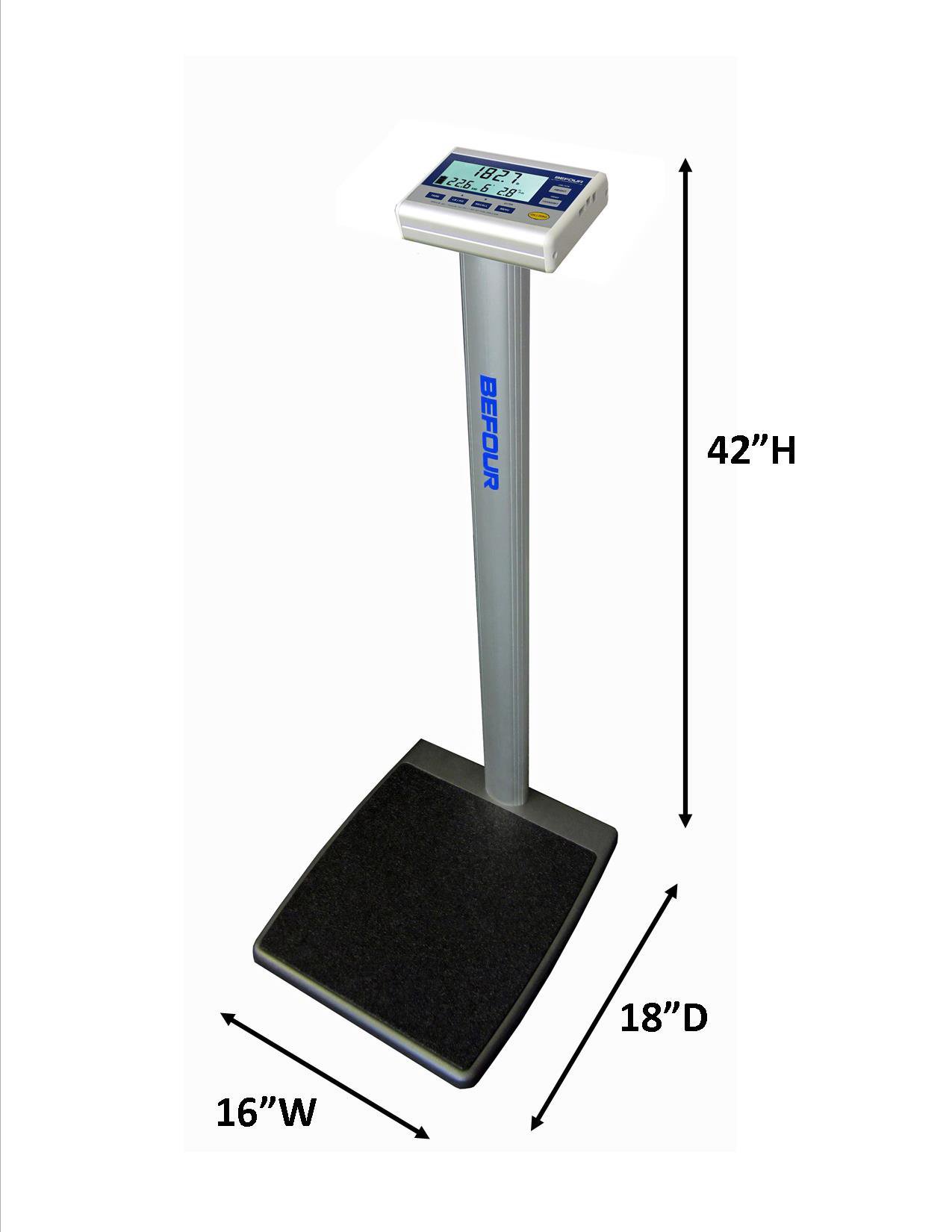 MX305 - Column Scale dimensions